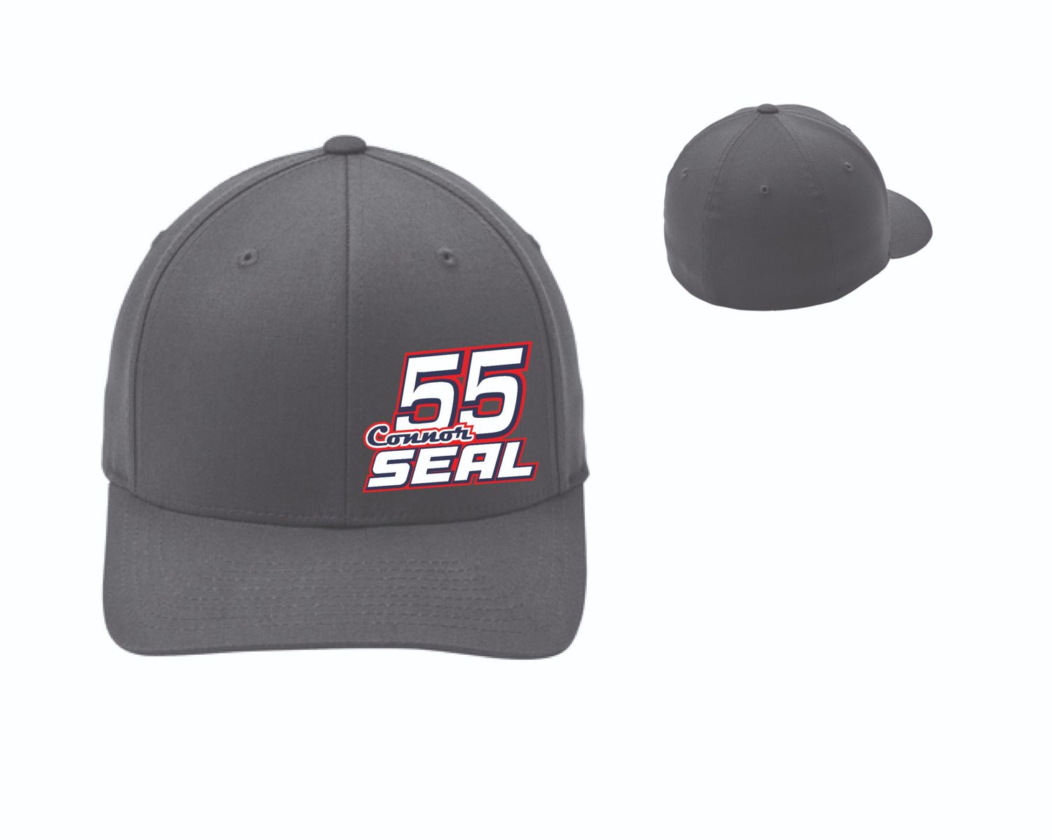 2025 Connor Seal Fitted Hat | C813 Graphite