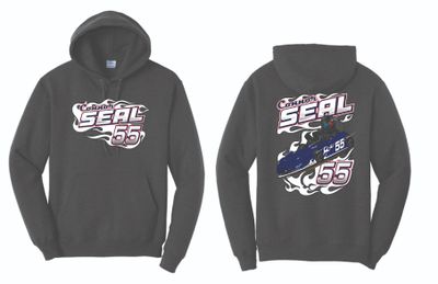 2025 Connor Seal Hoodie | PC78H Dark Heather Grey