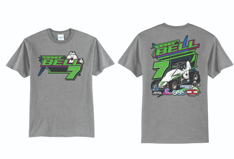 2025 Nate Bell TShirt | PC55 Athletic Heather