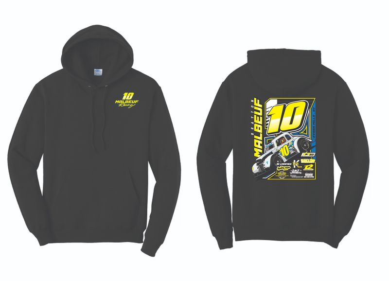 2025 Malbeuf Racing Hoodie | PC78H Black