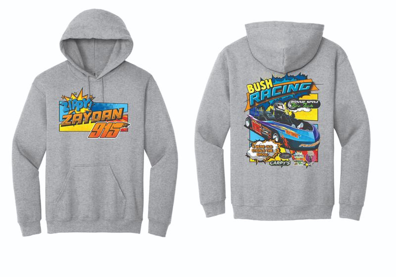 2025 Zaydan Bush Hoodie | 18500 Sport Grey