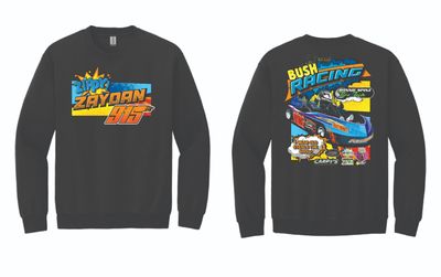 2025 Zaydan Bush Crewneck | 18000 Black