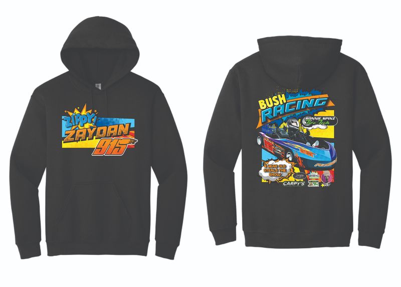 2025 Zaydan Bush Hoodie | 18500 Black