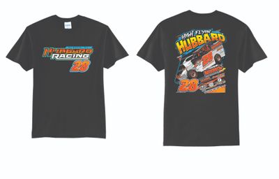 2025 Hubbard Racing TShirt | PC55 Black