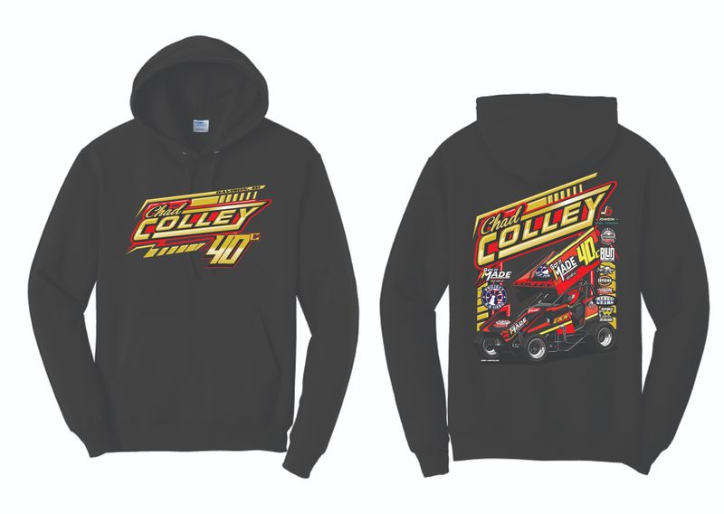 2025 Colley Racing Hoodie | PC78H Black