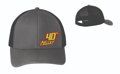 2025 Colley Racing Trucker Hat | C112 Grey Steel/Black