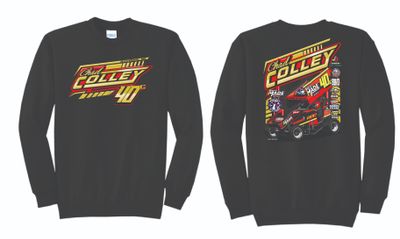 2025 Colley Racing Crewneck | PC78 Black