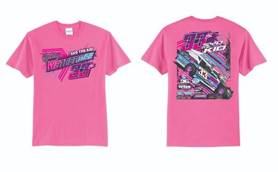 2025 Sydney Wetherbee TShirt | PC55 Neon Pink
