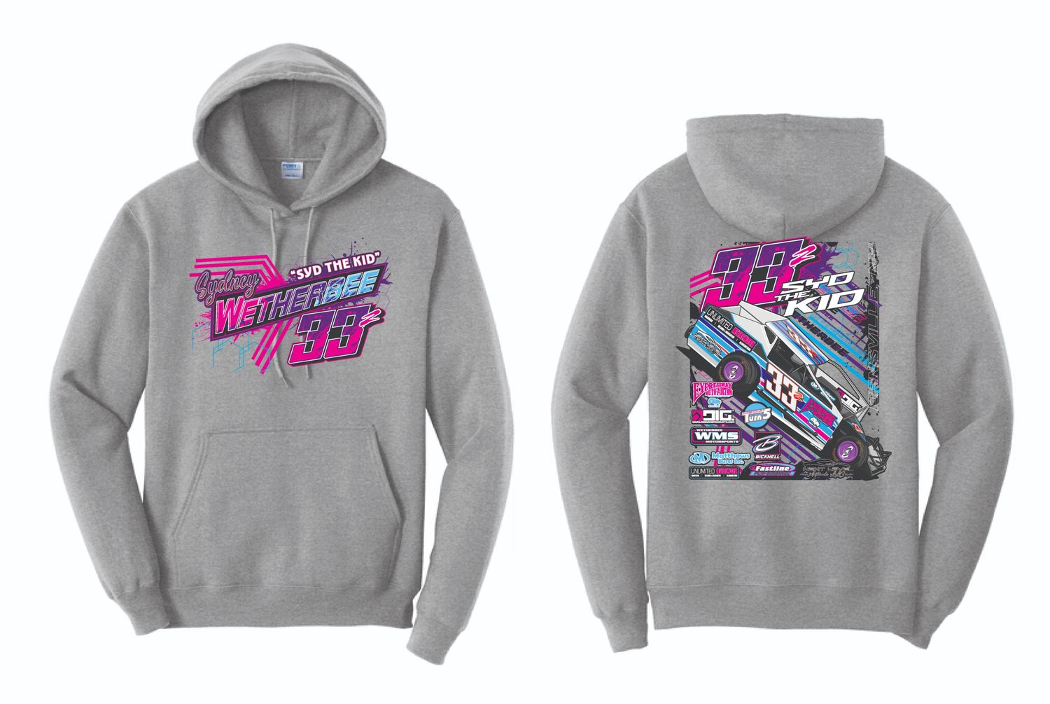 2025 Sydney Wetherbee Hoodie | PC78H Athletic Heather