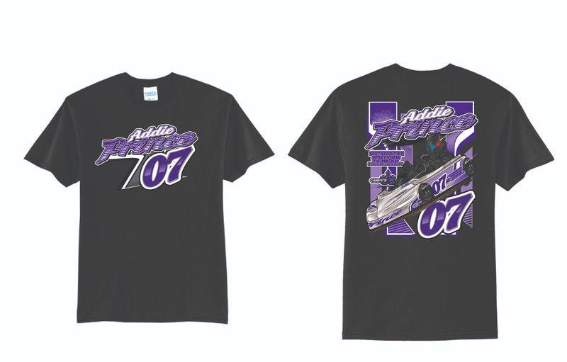 2025 Addie Prince TShirt | PC55 Black
