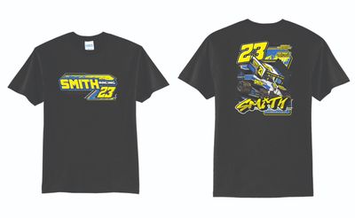 2025 Smith Racing TShirt | PC55 Black