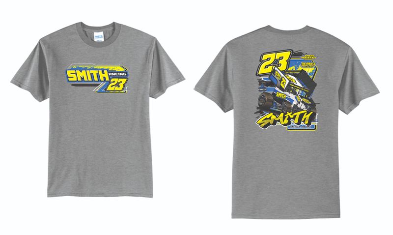 2025 Smith Racing TShirt | PC55 Athletic Heather