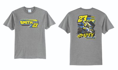 2025 Smith Racing TShirt | PC55 Athletic Heather