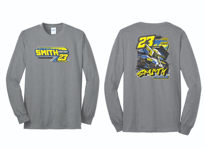 2025 Smith Racing Long Sleeve | PC55LS Athletic Heather