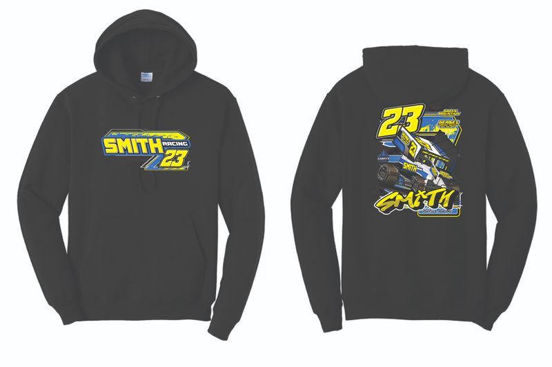 2025 Smith Racing Hoodie | PC78H Black