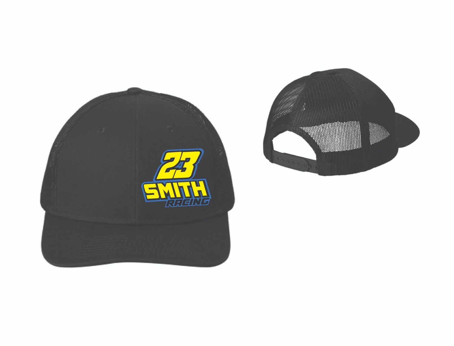 2025 Smith Racing Trucker Hat | C112 Black