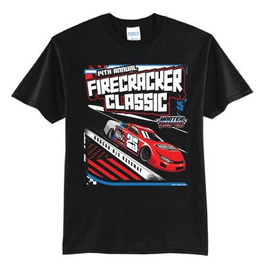 Firecracker Classic 2025 NORCAR TShirt | PC55 Black