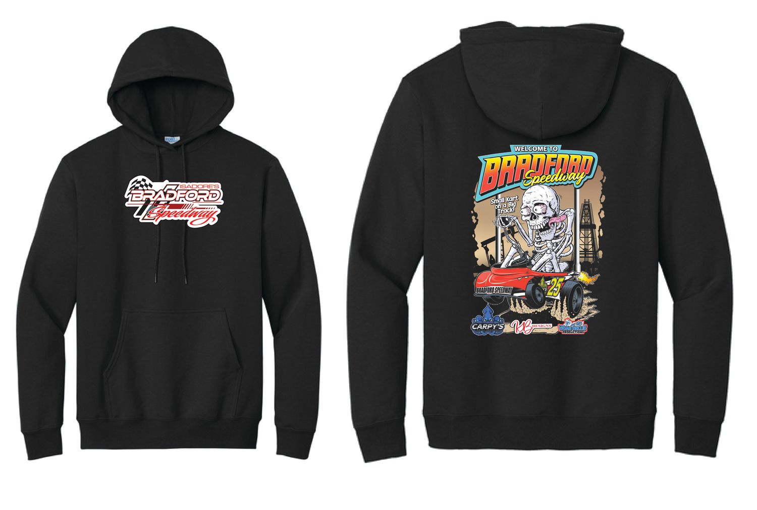 Bradford Kart Racing | Hoodie | PC78H Black