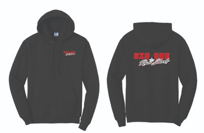 Big Dog Race Shocks Hoodie | PC78H Black