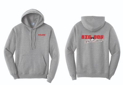 Big Dog Race Shocks Hoodie | PC78H Athletic Heather