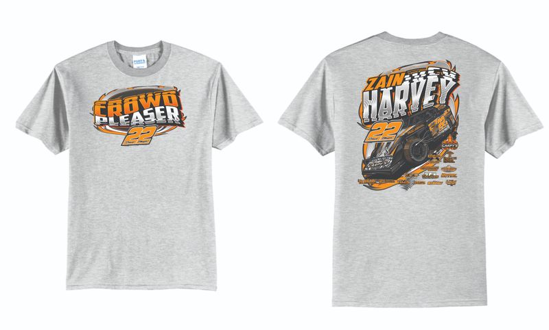 2025 Zain Harvey TShirt | PC55 Athletic Heather