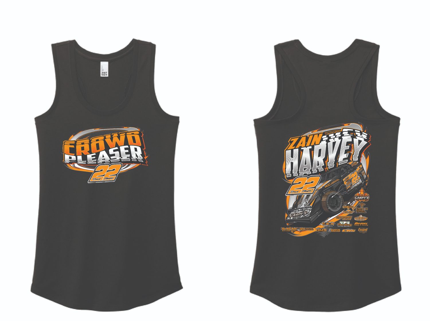 2025 Zain Harvey Ladies Tank | DM138L Black