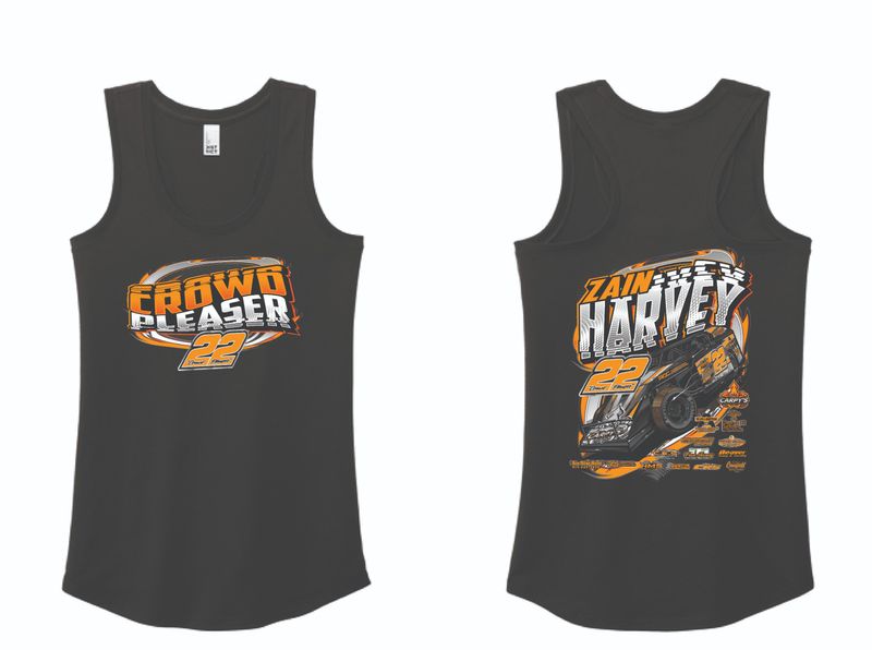 2025 Zain Harvey Ladies Tank | DM138L Black