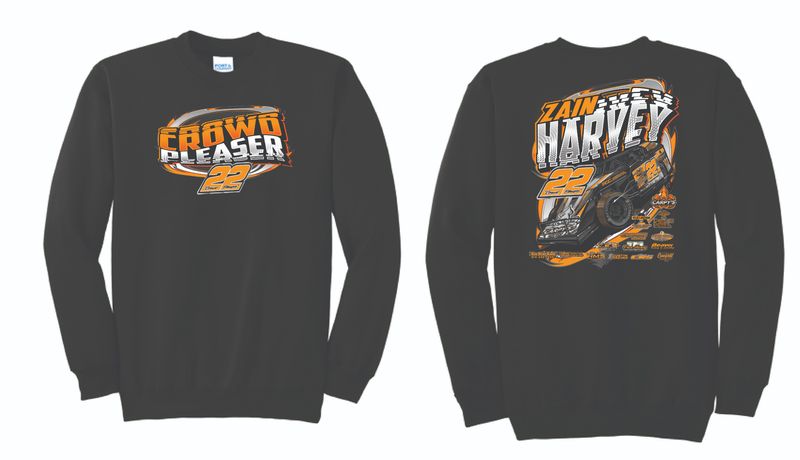 2025 Zain Harvey Crewneck | PC78 Black