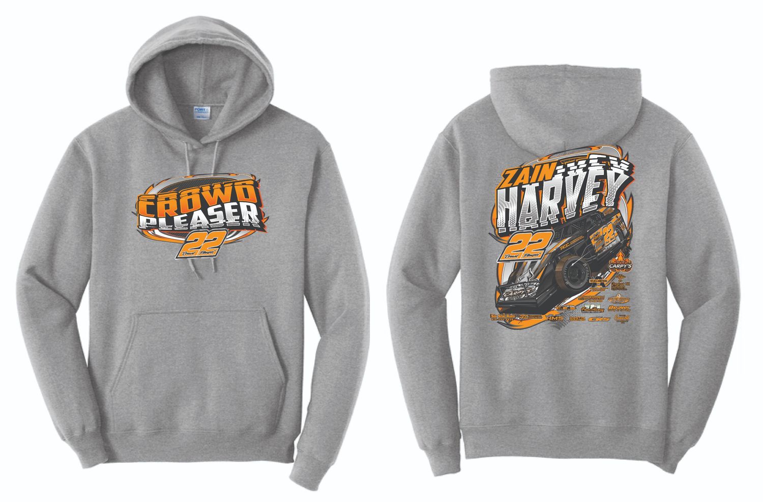 2025 Zain Harvey Hoodie | PC78H Athletic Heather