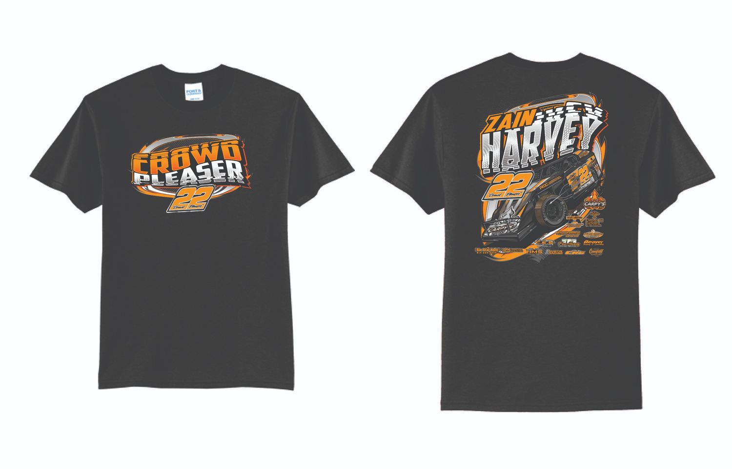 2025 Zain Harvey TShirt | PC55 Black