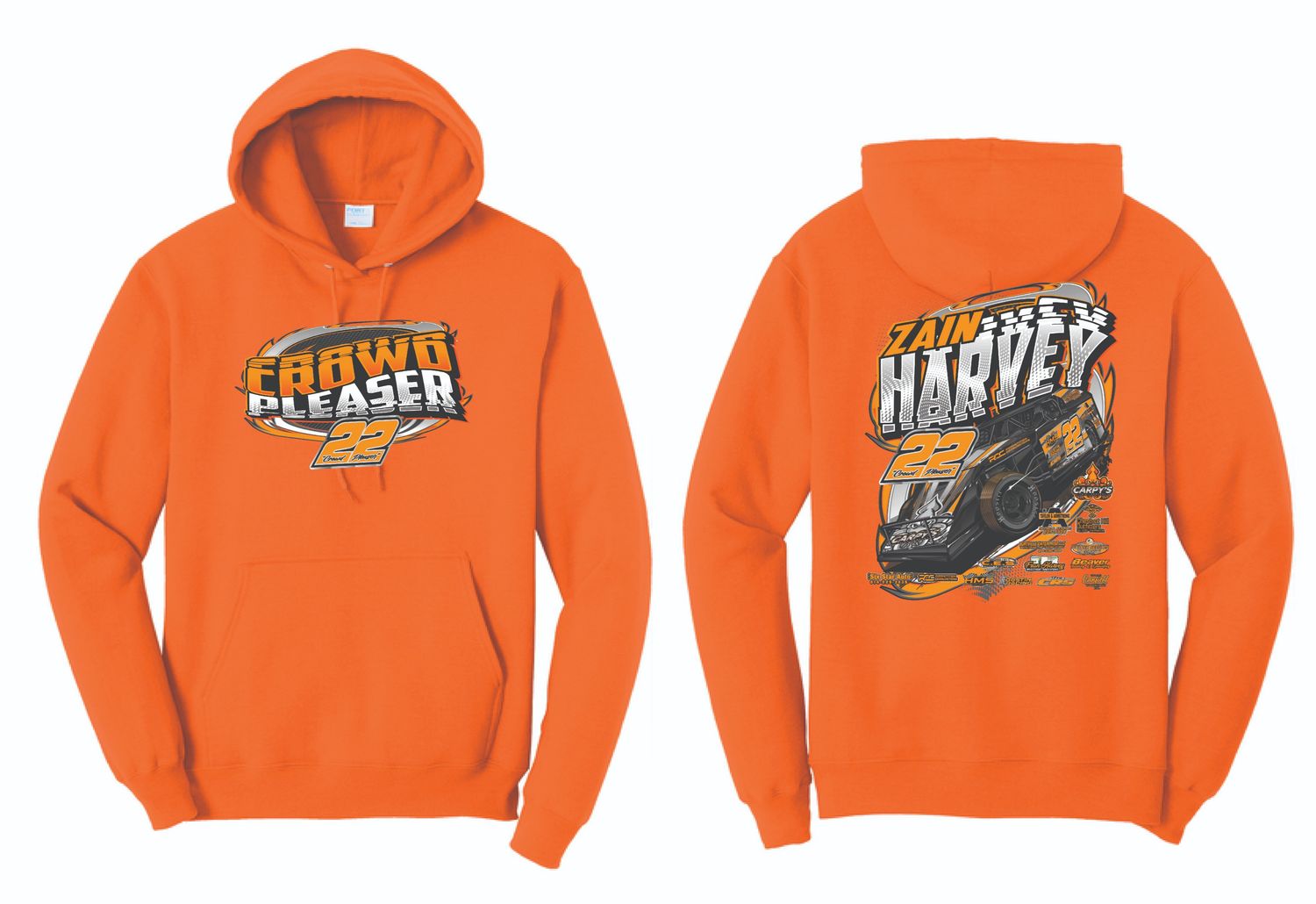 2025 Zain Harvey Hoodie | PC78H Safety Orange