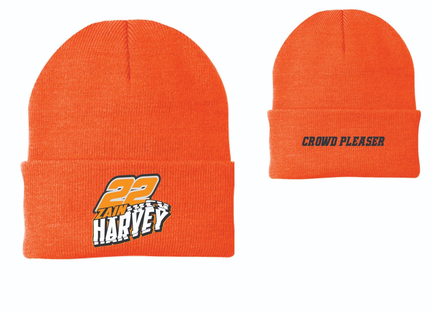 2025 Zain Harvey Beanie | CP90 Neon Orange