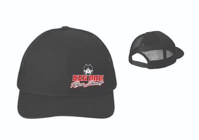 Big Dog Race Shocks Trucker Hat | C112 Black