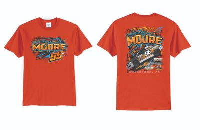 2025 Hailey Moore TShirt | PC55 Orange