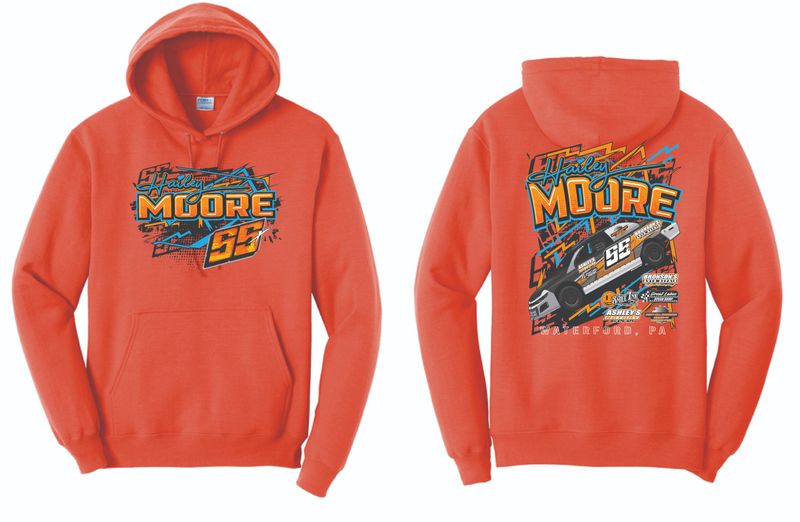 2025 Hailey Moore Hoodie | PC78H Orange