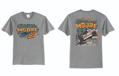 2025 Hailey Moore TShirt | PC55 Athletic Heather