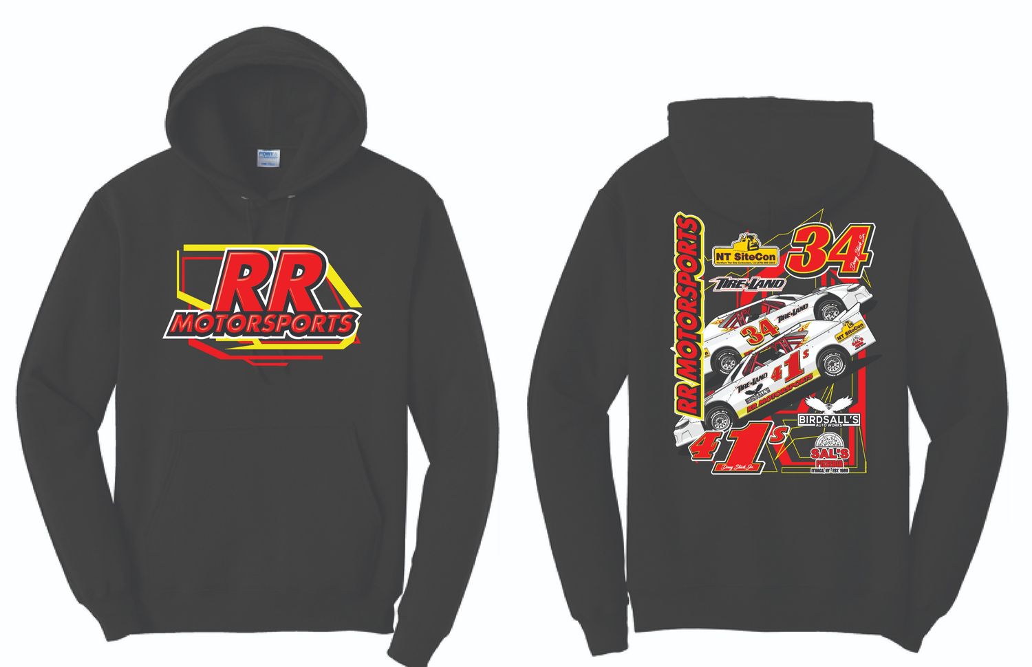 2025 RR Motorsports Hoodie | PC78H Black