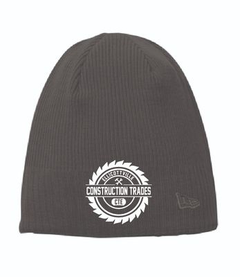 Ellicottville Construction Trades CTE New Era Beanie | NE900 Slate Grey