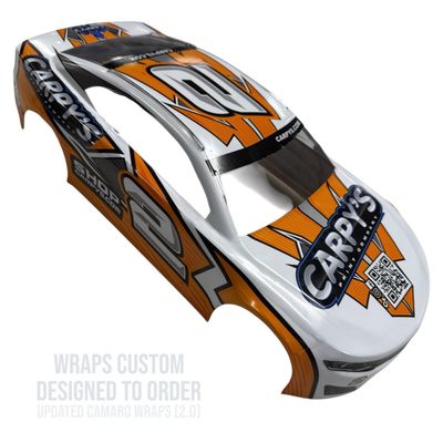 Losi 1/12 NASCAR AWD RTR NASCAR  Camaro Custom Wraps (Designed to Order)