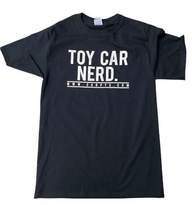 Carpy&#39;s Toy Car Nerd  2022 Shirt | DT104 Black