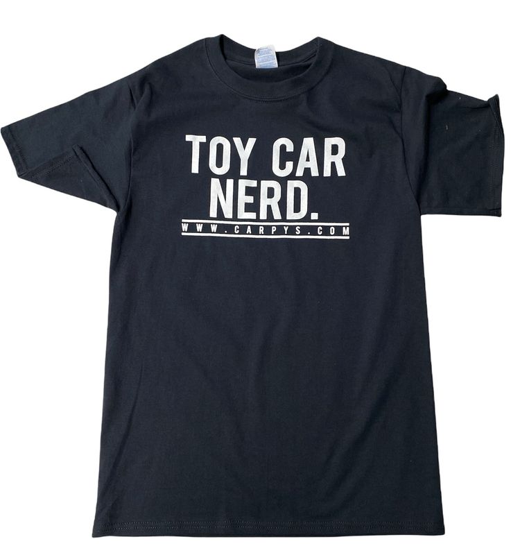 Carpy&#39;s Toy Car Nerd  2022 Shirt | DT104 Black