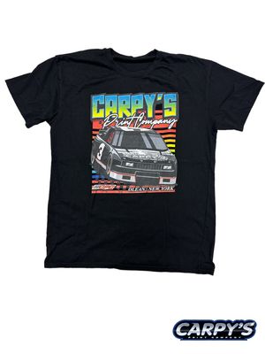 Carpy&#39;s Vintage Stock Car T-Shirt | Black