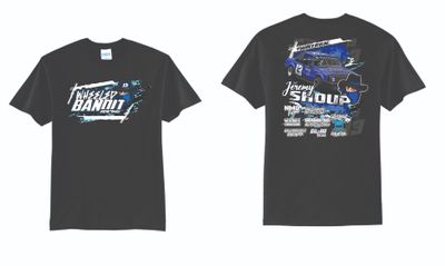 2025 Wheeled Bandit Racing TShirt | PC55 Black