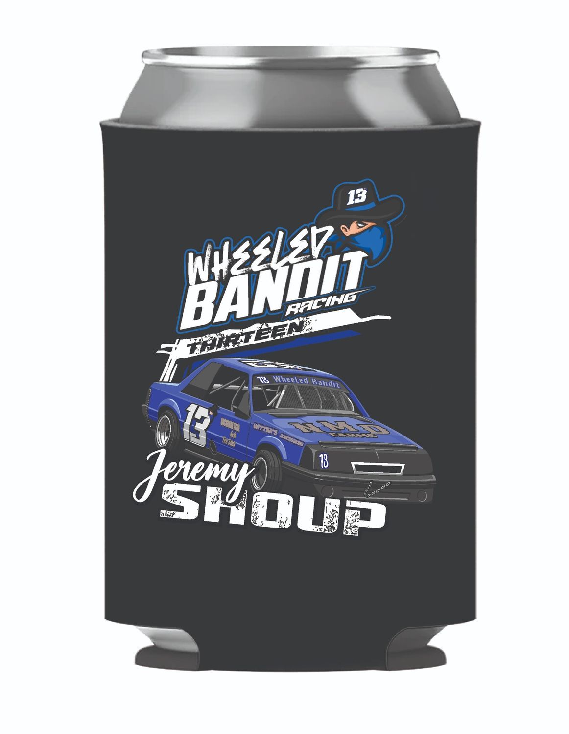 2025 Wheeled Bandit Racing Koozie