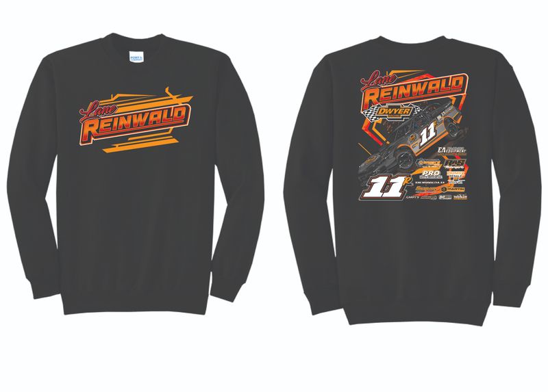 2025 Lane Reinwald Crewneck | PC78 Black