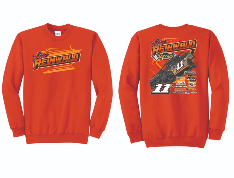2025 Lane Reinwald Crewneck | PC78 Orange