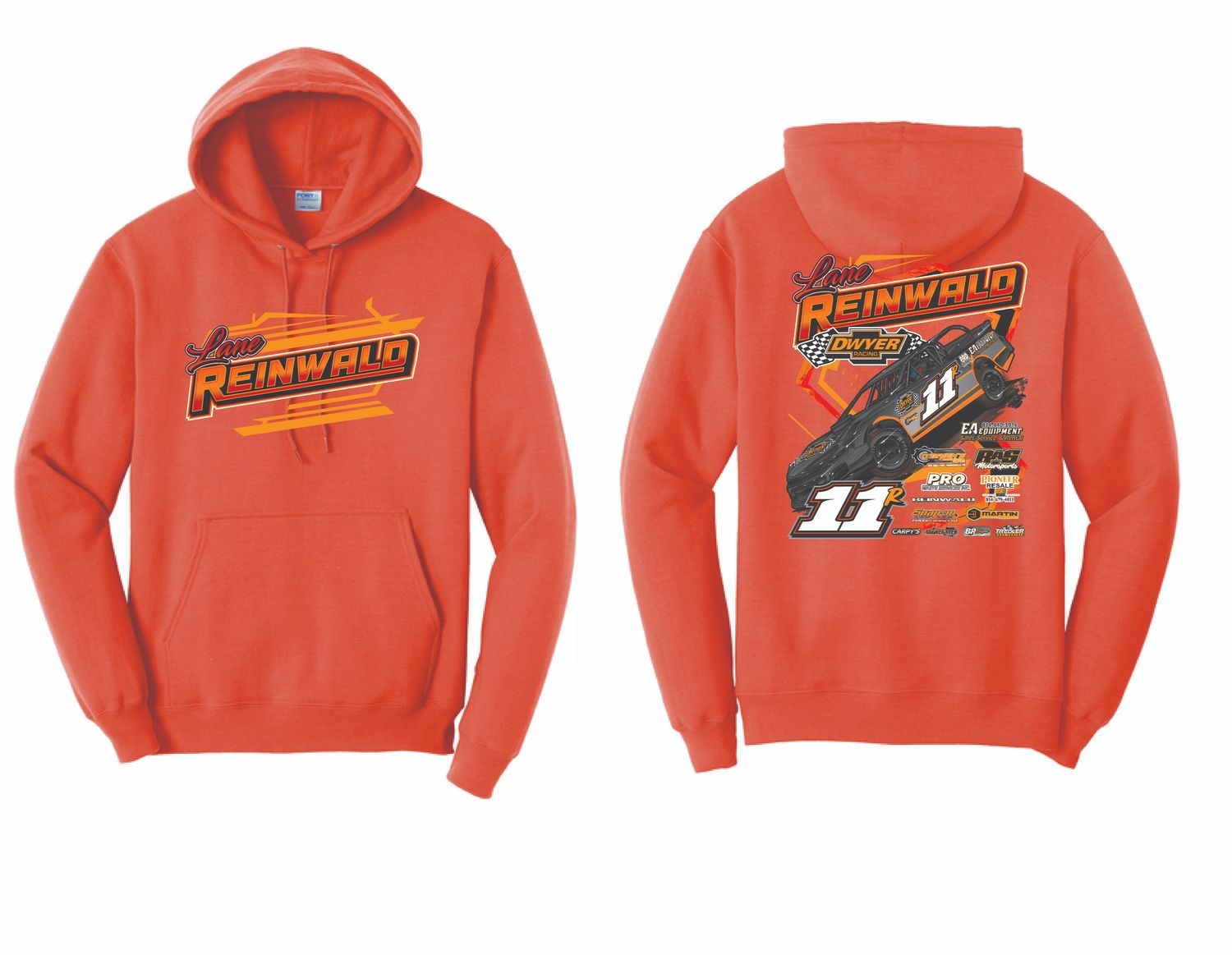 2025 Lane Reinwald Hoodie | PC78H Orange