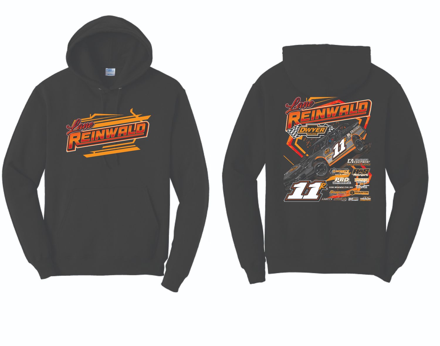 2025 Lane Reinwald Hoodie | PC78H Black