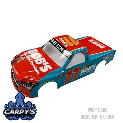 Proline 2024 Toyota Tundra for Losi 1/12 NASCAR AWD RTR NASCAR Custom Wraps (Designed to Order)