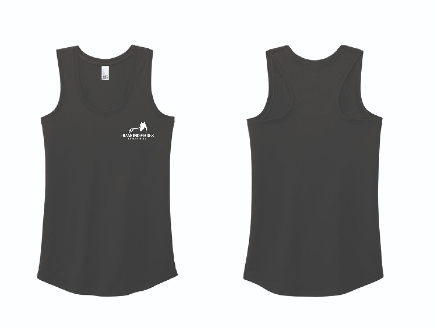 Diamond Mares Cocktail Co Ladies Tank | DM138L Black